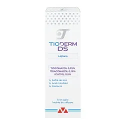 Lotiune intensiva pentru dermatita seboreica Tioderm DS, 50 ml, Braderm