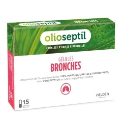 Bronches Olioseptil, 15 capsule,Ineldea Laboratoires