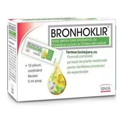 Bronhoklir pentru tuse productiva, 15 plicuri, Stada