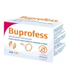 Buprofess, 200 mg, 10 plicuri, Stada