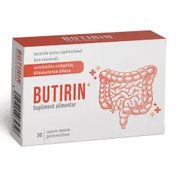 Butirin, 30 capsule vegetale gastrorezistente, NaturPharma