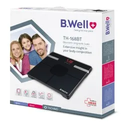 Cantar Electronic de Diagnoza Corporala cu Bluetooth (mobile app) TH-168, B.Well