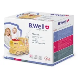 Nebulizator cu Compresor Forma Trenulet Basic PRO-115, B.Well