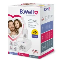 Nebulizator cu Compresor Inteligent Basic MED-120, B.Well