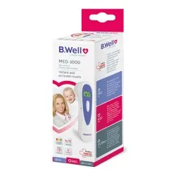 Termometru Electronic cu Infrarosu Non-contact MED-3000, B.Well