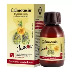 Calmotusin Junior cu gust de cirese, 100ml, Dacia Plant