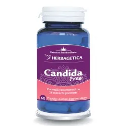 Candida Free, 60 capsule, Herbagetica