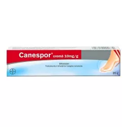 Canespor crema, 10mg/g, 20 g, Bayer