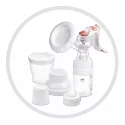 Pompa de san manuala Basic, 1 bucata, Canpol Babies