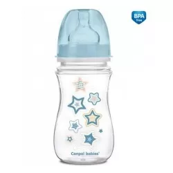 Biberon Anticolici Gat Larg 3 luni+, 35/217, 240 ml, Canpol