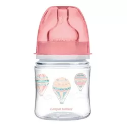Canpol 35/224 Biberon Anticolici Gat Larg Roz x 120 ml