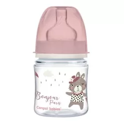 Biberon Plastic Bonjour Paris Roz 35/231, 120 ml, Canpol
