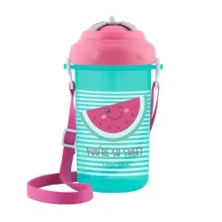 Canpol 4/102 Pahar Termos Cu Pai din Silicon Flip-Top So Cool Roz x 400ml
