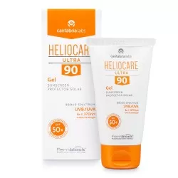 Gel pentru protectie solara cu SPF 50+ Ultra 90 Heliocare, 50ml, Cantabria Labs