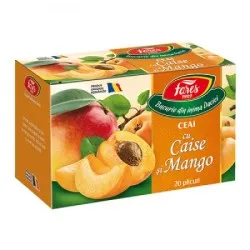 Ceai cu caise si mango, 20 plicuri, Fares