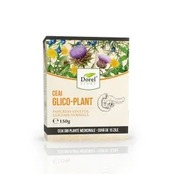 Ceai Glico-plant pancreas sanatos glicemie normala, 150g, Dorel Plant