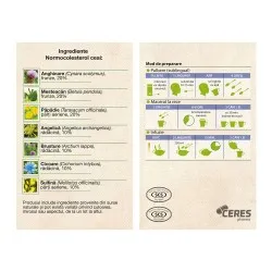 Ceai Normocolesterol, 50g, Dacia Plant