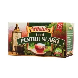 Ceai pt Slabit, 25 plicuri, AdNatura