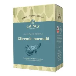 Ceai Retete Traditionale Glicemie Normala, 180g, Faunus Plant
