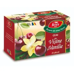 Ceai visine si vanilie, 20 plicuri, Fares