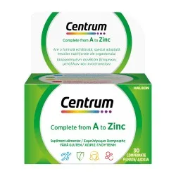 Centrum de la A la Zinc, 30 comprimate, Haleon