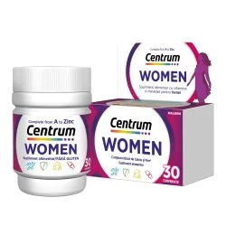 Centrum pentru femei de la A la Zinc, 30 comprimate, Haleon