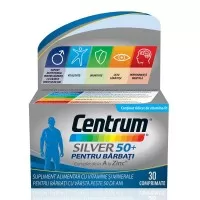Centrum Silver 50+ pentru barbati, 30 comprimate, GSK
