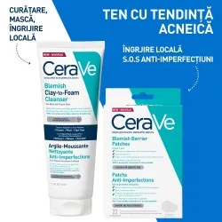Gel de curatare cu argila anti-imperfectiuni Clay-to-Foam, 118 ml, CeraVe