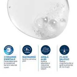 Gel de Curatare Spumant Anti-Imperfectiuni Control, 473ml, Cerave