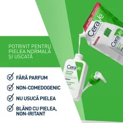 Rezerva Gel de Spalare Hidratant Piele Normal Uscata, 473ml, Cerave