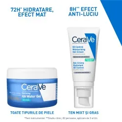 Gel-Cremă cu Acid Hialuronic pentru hidratarea tenului, 48g, Cerave