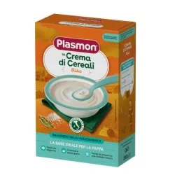 Cereale instant crema de orez fara gluten, 230g, Plasmon
