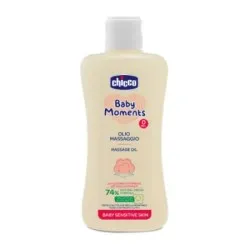 Baby Moments Sensitive Ulei de Baie Dermatologic +0luni, 10240-9, 200ml, Chicco