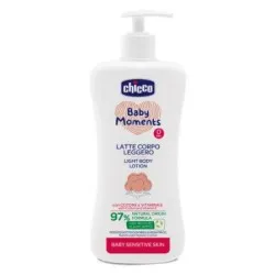Chicco 10243-9 Baby Moments Sensitive Lotiune Dermatologica Fluida pt Corp +0luni x 500ml