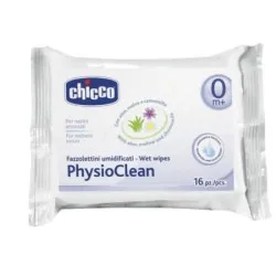 Servetele Umede Physioclean pt Nas Iritat +0luni, 49841-7, 16 buc, Chicco