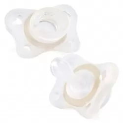 Suzeta Physioforma Mini-Soft Fluorescenta 2-6 luni 7323141-7, 2 buc, Chicco