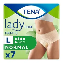 Chilot pentru incontinenta urinara Lady Slim Pants L, 7 bucati, Tena