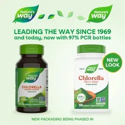 Chlorella Micro-algae 410 mg, 100 capsule vegetale, Secom