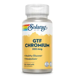Chromium GTF 200 mcg, 100 tablete, Secom