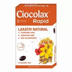 Ciocolax Rapid, 10 capsule, Labormed