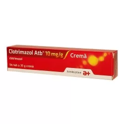Clotrimazol crema ATB, 10 mg/g, 35 g, Antibiotice SA