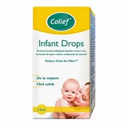 Picaturi cu lactaza pentru colici Infant Drops, 15 ml, Colief