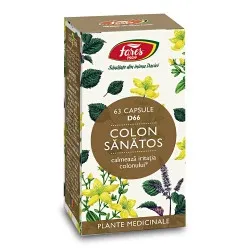 Colon sanatos, 63 capsule, Fares