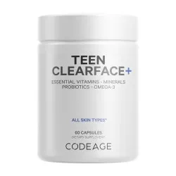 Complex de Multivitamine pentru Adolescenti pentru Ten Sanatos, 60 capsule, GNC