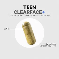 Complex de Multivitamine pentru Adolescenti pentru Ten Sanatos, 60 capsule, GNC