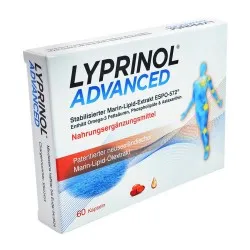 Complex lipidic marin Lyprinol Avansat, 60 capsule, Pharmalink