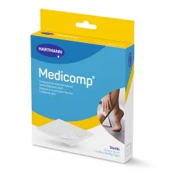 Comprese sterile Medicomp 10x10cm, 5 x 2 bucati, Hartmann