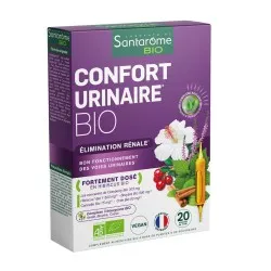 Confort Urinaire Bio, 20 x 10 ml, Santarome