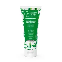 Cosmetic Plant Crema Anti-Imbatranire Maini cu Q10, Ceai Verde si Complex Mineral Energizant x 100ml