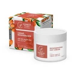 COSMETIC PLANT CREMA REGENERATOARE DE ZI CU ULEI DE ARGAN SI ALOE x 50 ML